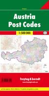 Austria postcodes 1:500 000