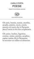 Poesie testo milanese a fronte