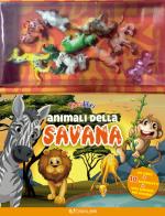 Animali della savana. ediz. a colori. con 10 animaletti in plastica. con poster