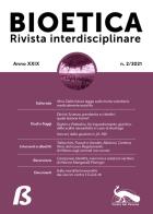 Bioetica. rivista interdisciplinare (2021). vol. 2