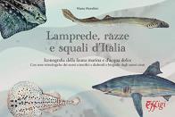 Lamprede, razze e squali d'italia. iconografia della fauna marina e d'acqua dolce