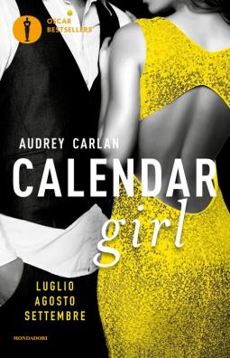 Calendar girl luglio, agosto, settembre