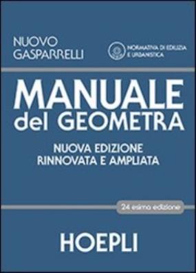 Manuale del geometra v.e. 24 edizione + cdrom