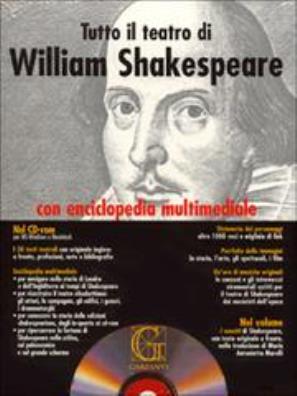 Tutto il teatro di william shakespeare. testo inglese a fronte. con cd - rom
