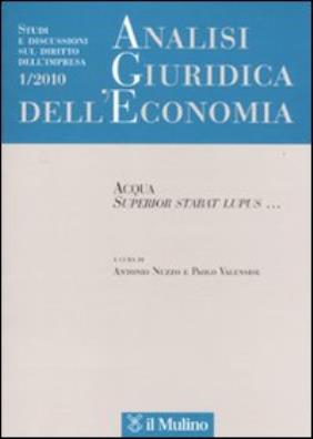 Analisi giuridica dell'economia (2010). vol. 1