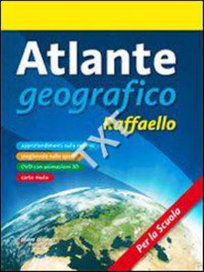 Atlante geografico raffaello  + dvd + carte mute