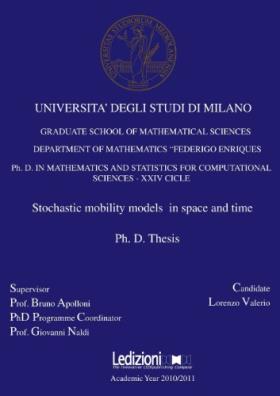 Stochastic mobility models in space and time
