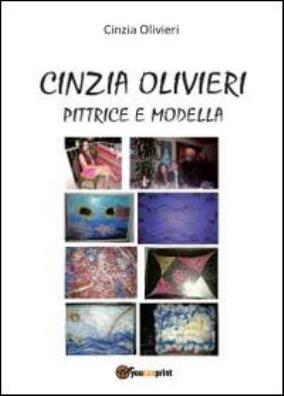 Cinzia olivieri. pittrice e modella tutta a colori