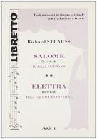 Salomè - elettra. ediz. italiana e tedesca