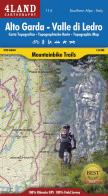 Alto garda. valle di ledro. carta topografica - escursionistica 1:25.000. ediz. italiana, inglese e tedesca