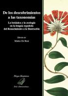 De los descubrimientos a las taxonomías. la botánica y la zoología en la lengua española del renacimiento a la ilustración