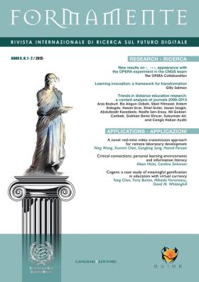 Formamente. rivista internazionale sul futuro digitale (2015). ediz. italiana e inglese vol. 1 - 2