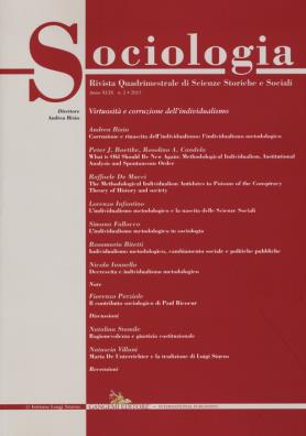 Sociologia. rivista quadrimestrale di scienze storiche e sociali (2015). vol. 2