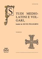 Studi mediolatini e volgari (2015). ediz. italiana e spagnola. vol. 61