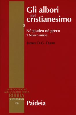 Gli albori del cristianesimo . vol. 3/1: né giudeo né greco. nuovo inizio