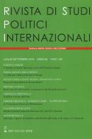 Rivista di studi politici internazionali (2018). vol. 3