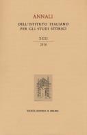 Annali dell'istituto italiano per gli studi storici (2018). vol. 31