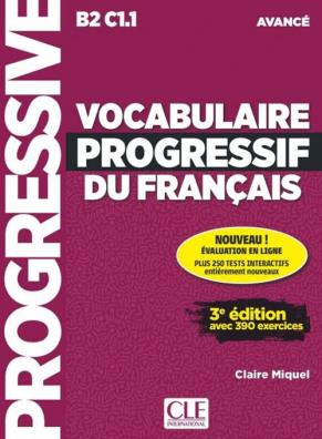 Vocabulaire progressif du francais niveau avance n.e. livre + cdaudio b2 - c1