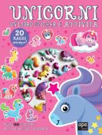 Unicorni. sticker 3d. con adesivi. ediz. a colori