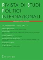 Rivista di studi politici internazionali (2020). vol. 3