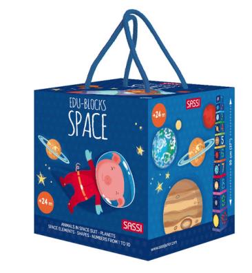 Space. edu - blocks. ediz. a colori. con gadget