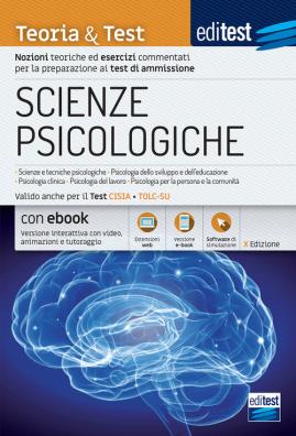 Editest. scienze psicologiche 2021: manuale di teoria e test. valido anche per il tolc - su. con ebook. con software di simulazione