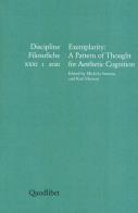 Discipline filosofiche. ediz. italiana, tedesca, francese e inglese (2021). vol. 1: exemplarity: a pattern of thought for aesthetic cognition