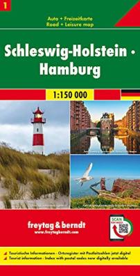 Schleswig - holstein, hamburg 1:150.000