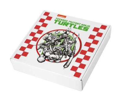 Teenage mutant ninja turtles deluxe con box pizza contenitore 1