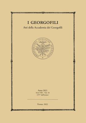 Georgofili. atti della accademia dei georgofili (2021). ediz. integrale (i)