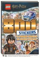 Il mondo magico di harry potter. 800 stickers. lego harry potter. ediz. a colori 