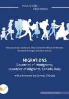 Migration. countries of immigrants, countries of migrants. canada, italy