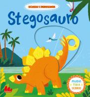 Stegodsauro. scorri i dinosauri. ediz. a colori