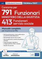 Concorso 413 funzionari di servizio sociale (assistenti sociali) ministero della giustizia