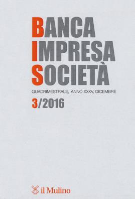 Banca impresa società (2016). vol. 3