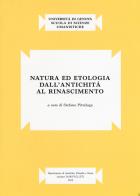 Natura ed etologia dall'antichità al rinascimento