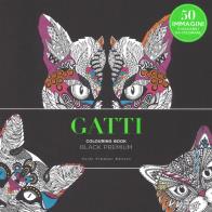 Gatti. black premium. colouring book antistress